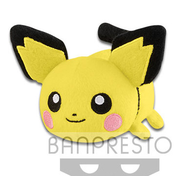 pkmnplush's tweet photo. 「Pichu」 てにのるころりんフレンズ Teninoru Kororin Friends ((Mini Rolling Friends)) plush https://t.co/0kulJjiK6h