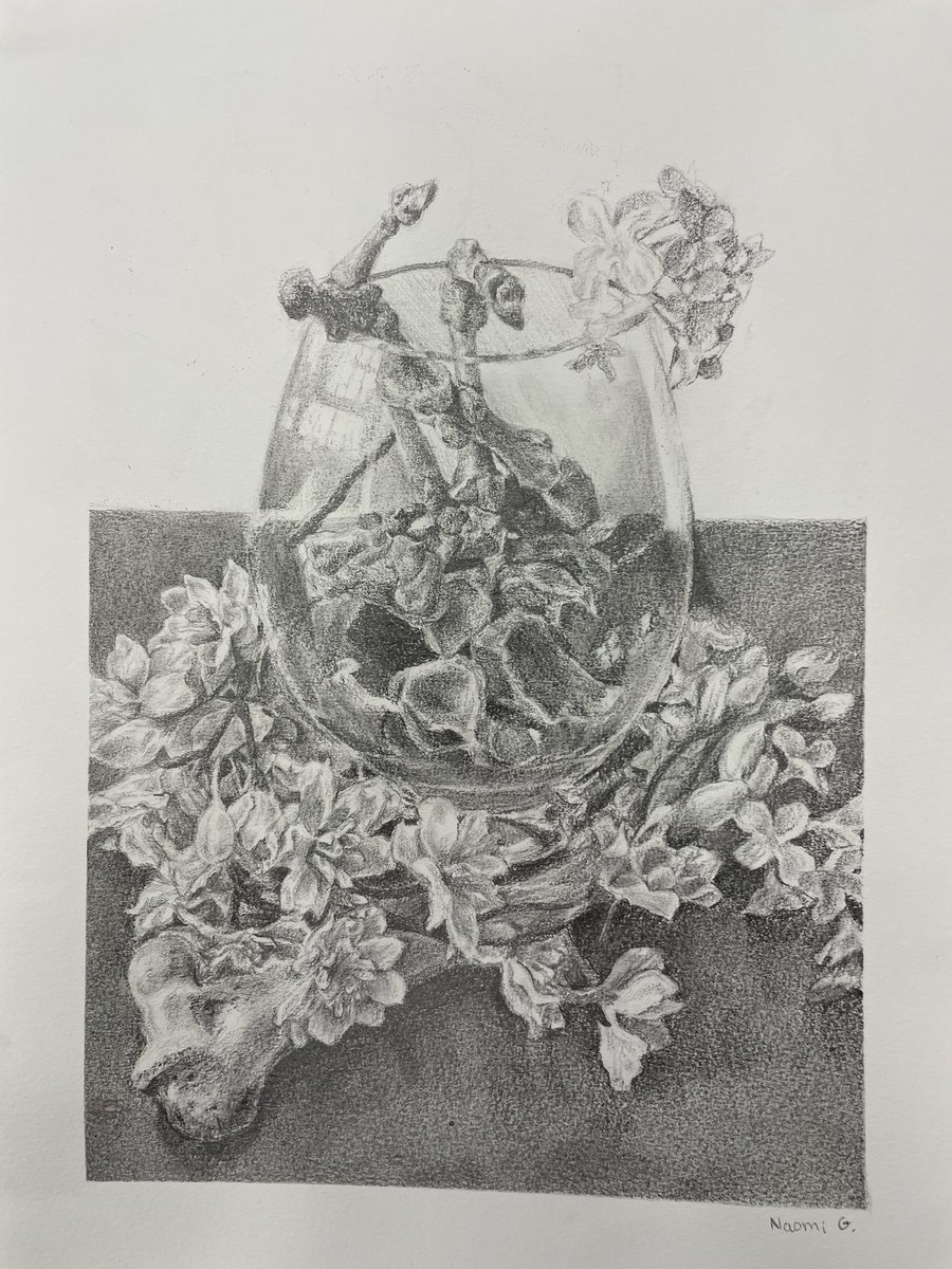 CreativeArts90's tweet photo. And we’re back!! Week one of creative arts was learning to draw with still life drawings. Check it out! https://t.co/a61XFBNcvD
