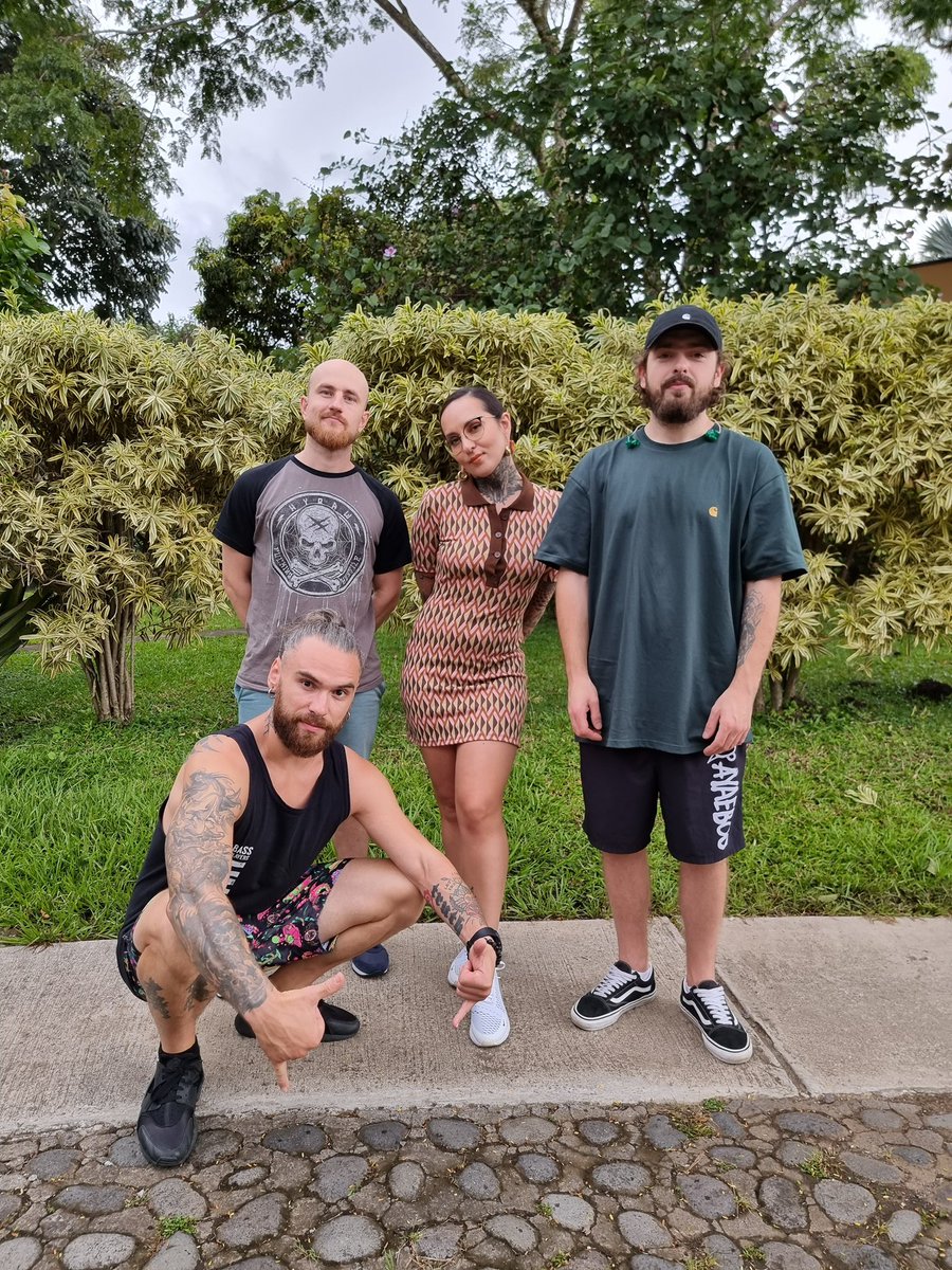 jinjerofficial's tweet photo. We are here and WE ARE READY!
Costa Rica - are you ready?!
LatAm Family - ARE YOU READY?!?!

Tickets for the rest of the tour are getting so low, so if you want to see us this year grab your ticket before it’s too late: 
https://t.co/7TUAWJoADi

#jinjer #latinamerica #tour https://t.co/bX65ZAYXnZ