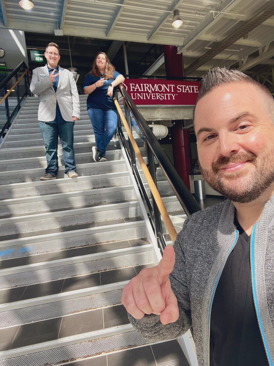 We spent some time w/our friends at <a href="/FairmontState/">Fairmont State University</a> University today, showcasing the latest tech and offers <a href="/ATT/">AT&T</a> has for teachers and students💫📱🎒🖥️ 📚 

Thanks for having us out again!🌐 💙 

#YourSchoolRocks! 🏫🤩

#TAO #Back2School #FSU #Appreciation <a href="/keroninc/">Keron Incarnato</a>