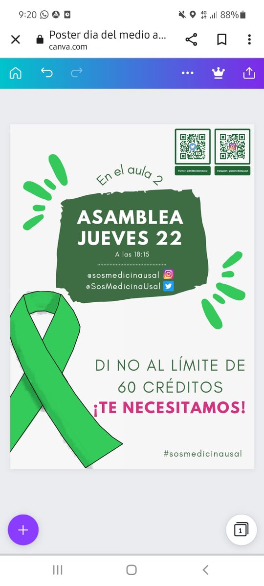 SosMedicinaUsal's tweet photo. TODOS A HACER RUIDO CON EL #SoSMedicinaUsal
VAMOS A HACERNOS OIR!!! https://t.co/LuVRDsi4or