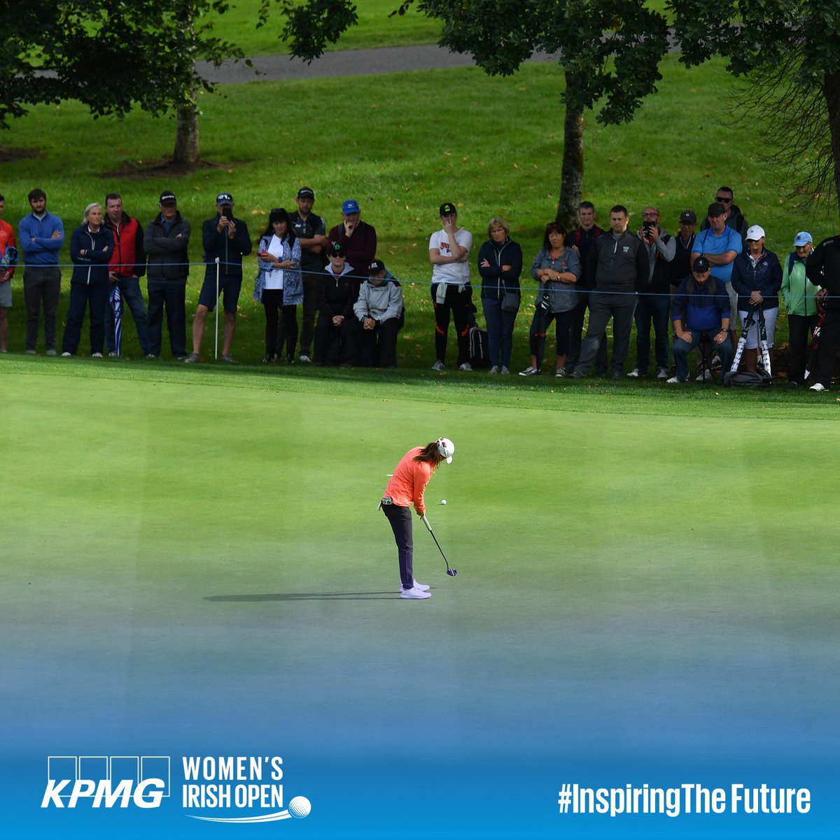 KPMG_Ireland's tweet photo. What a day! Some of the best photos from the first day of the KPMG Women’s Irish Open.
#InspiringTheFuture #WIO22 https://t.co/KQQhaUE9Ea