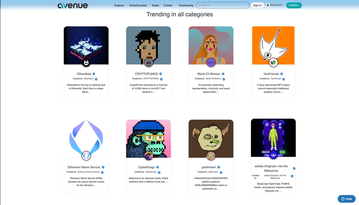 Some more sneak peeks from <a href="/avenue_market/">The Avenue - Marketplace is LIVE🚨</a> 👀

Can't wait to show you all what we have been working on and make it live!🫡

#CryptoGems #cryptocurrency #TokenSale