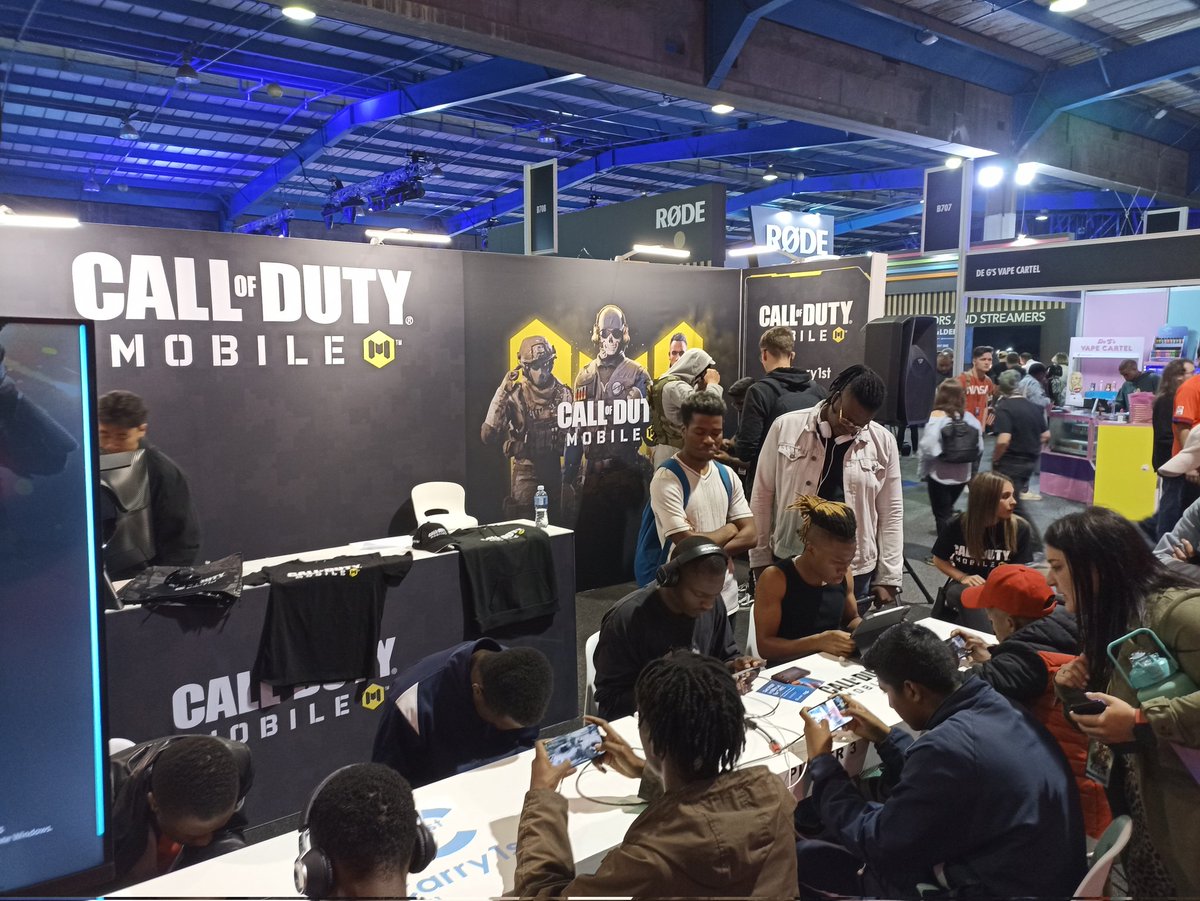 itzSkarra's tweet photo. Day 1 down✅
#ComicConAfrica #CoDMobileSA https://t.co/Z7RiTsjX5s