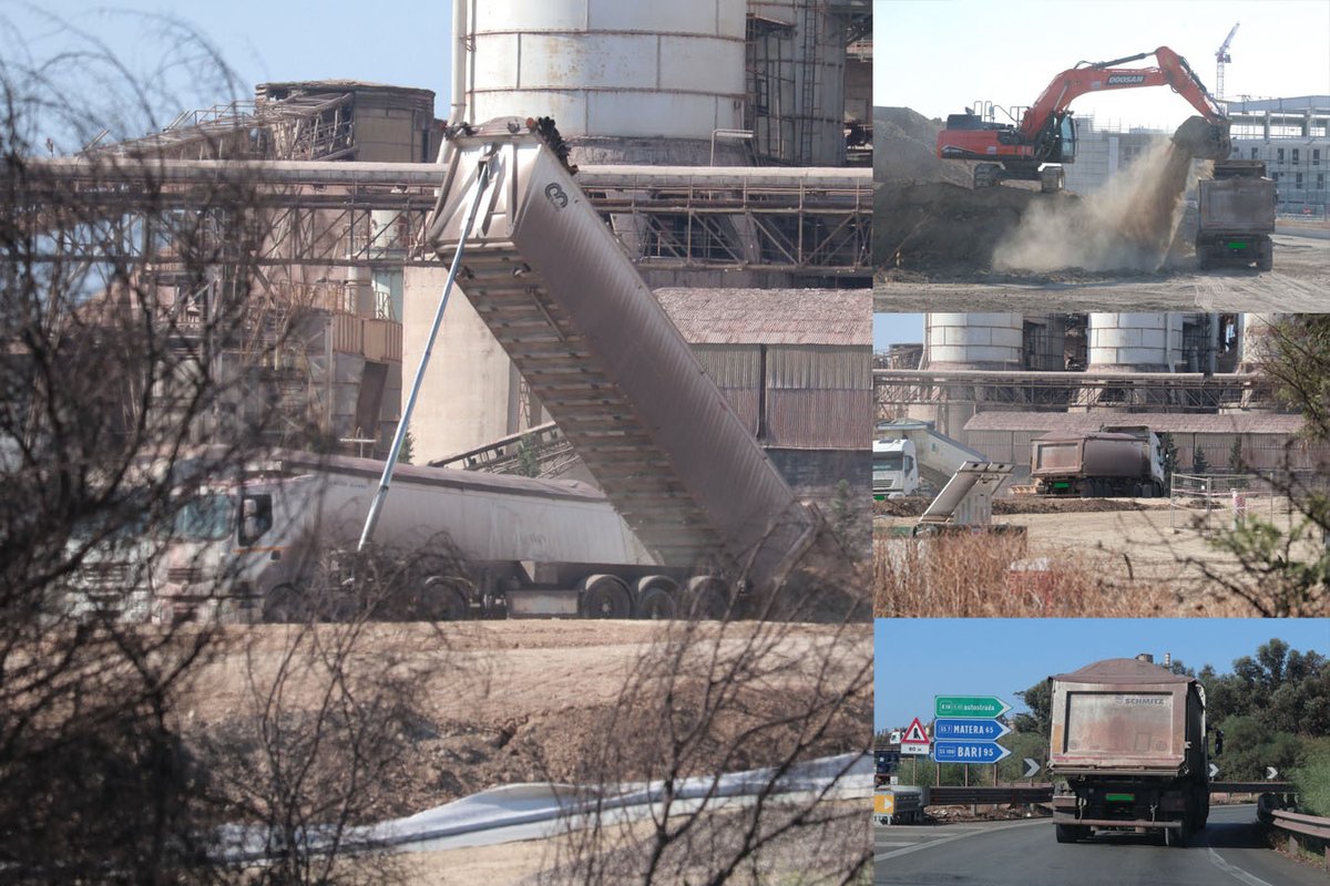 veraleaks.org/2022/09/22/per… Perché la terra del cantiere San Cataldo la portano alla discarica Cementir?