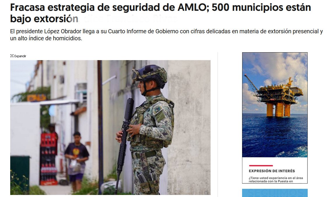 Se han dado cuenta que siempre que le cuestionan a AMLO los nulos resultados que su gobierno ha dado en seguridad, luego luego va y culpa a Guanajuato?
Cuando comprenderá que con abrazos no se soluciona nada? y que aunque busque echar culpas la Fiscalía de Gto sí es eficiente!