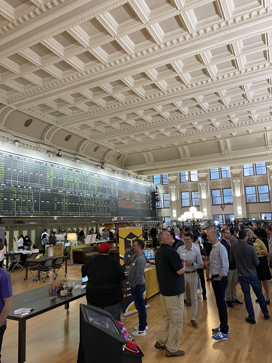 Nichjonez's tweet image. Tom and I popped into the Twins City for  @tcstartupweek and met some great partners and founders! Shout out to @betadotmn @GrooveCap @MatchstickVC @gobuncha @TurnSignl 
@babbldev @SVB_Financial 

#tcsw2022