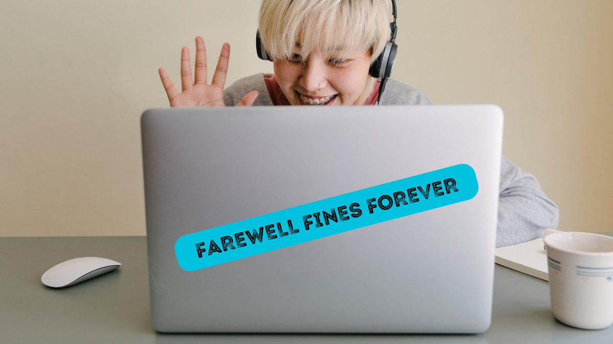 UoYLibrary's tweet image. 📢 We have an announcement that we&apos;re very excited about:

**We&apos;re saying farewell to fines, forever** 

We suspended fines for late returns when the pandemic began and, well, we&apos;ve decided not to bring them back. 

More here: york.ac.uk/library/news/2… but forgive us a thread: 🧵