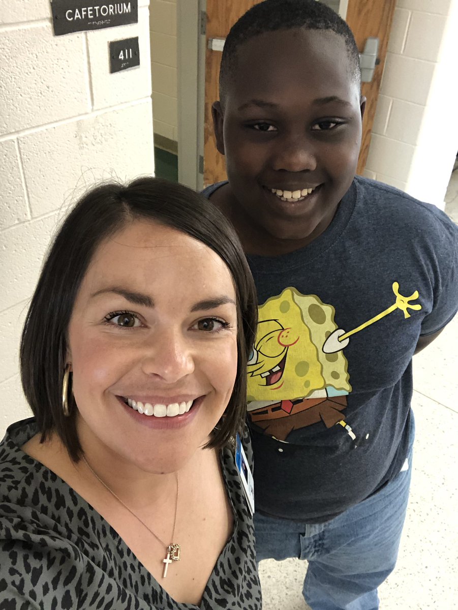 BessMSmith's tweet photo. Taking a page from @MrsTkacs book and sharing my #OneGoodThing about today: lunch with one of my 5th grade friends https://t.co/RWhJyXzMvn