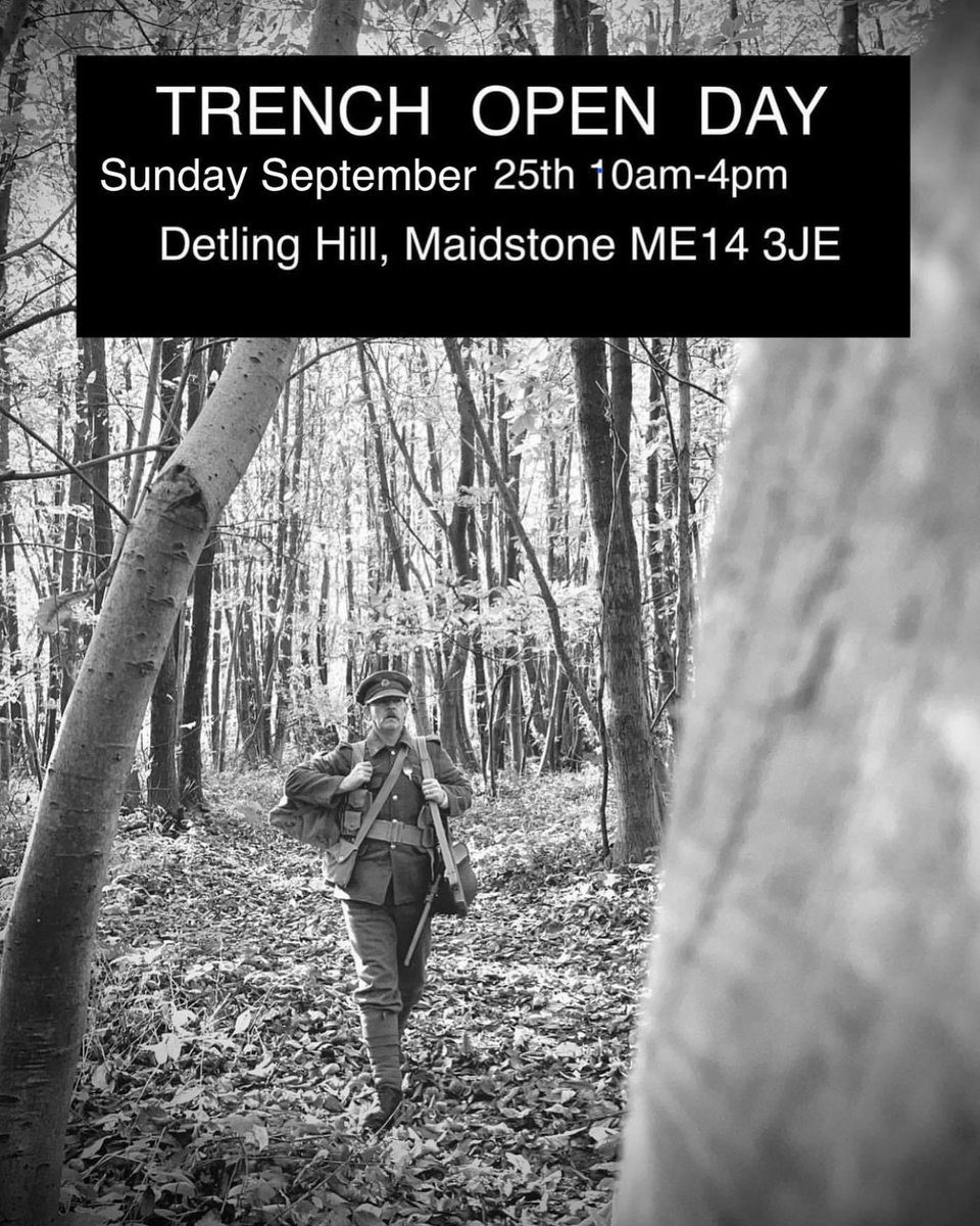 A friend of mine has a WW1 TRENCH OPEN DAY this weekend please see below for details
CEMA HISTORY : cemahistory.org 
#WW1#Somme#Ypres#Maidstone#greatwar#trench#history#cema#worldwarone#nature#livinghistory#airsoft#openday#shools#livinghistory#education#ks2#teachingideas