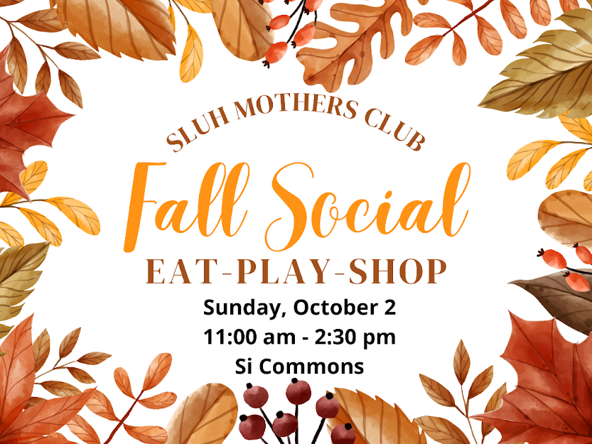 sluhalummoms's tweet photo. Register to attend, purchase raffle tickets or 50/50 tickets, https://t.co/jq6HSDI9im
Volunteer to help set up or work a booth on the day of, https://t.co/aRP61xwBge https://t.co/dLkd7iyoog