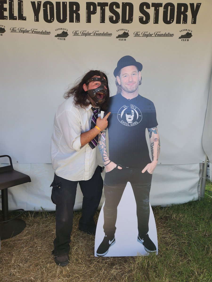 jim_morrison90's tweet photo. #taylorfoundation #ptsd #ltl @CoreyTaylorRock @veteransclubinc https://t.co/QGRtedJpaj