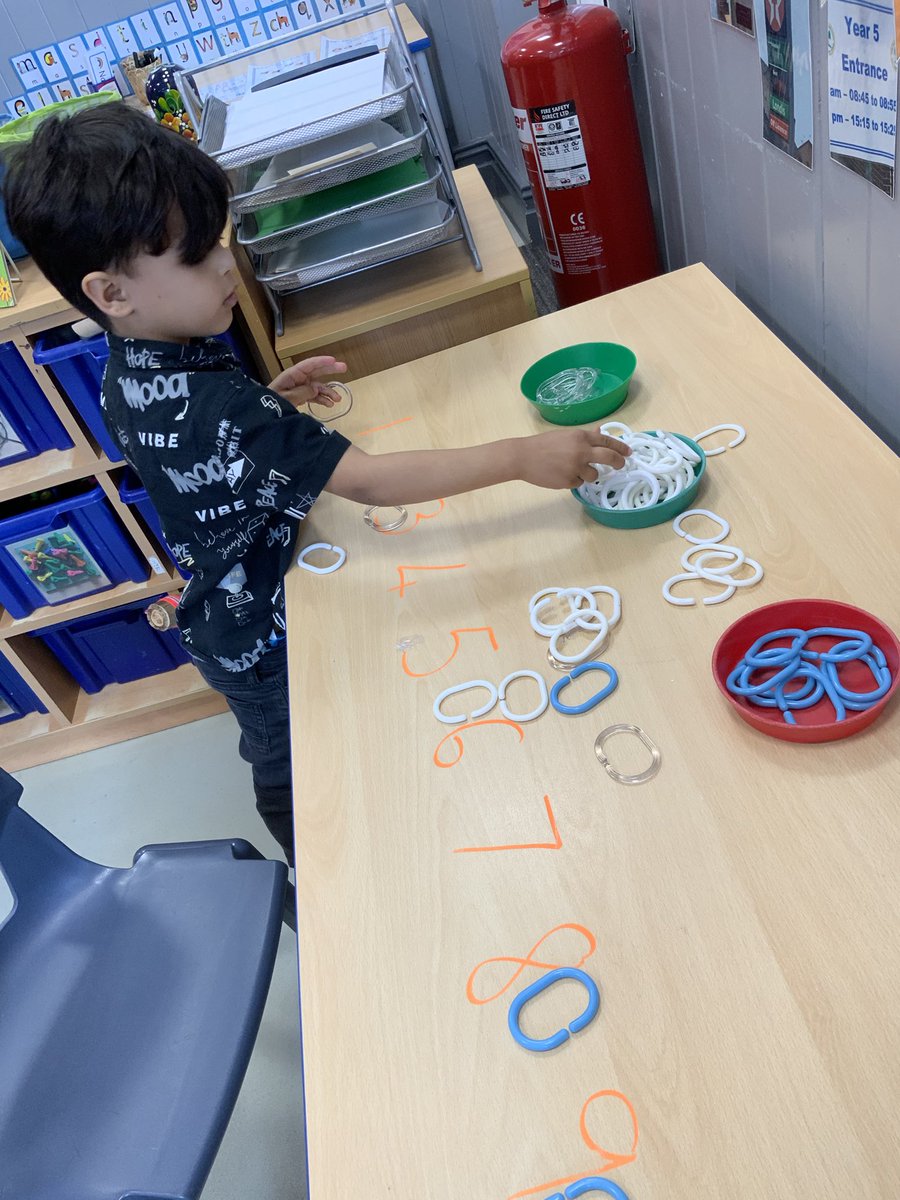 nppschool's tweet photo. RA using loose parts for counting, comparing and sorting. Da iawn Pawb. #nppschnumeracy #Maths_Tree https://t.co/PKNsJOGeol