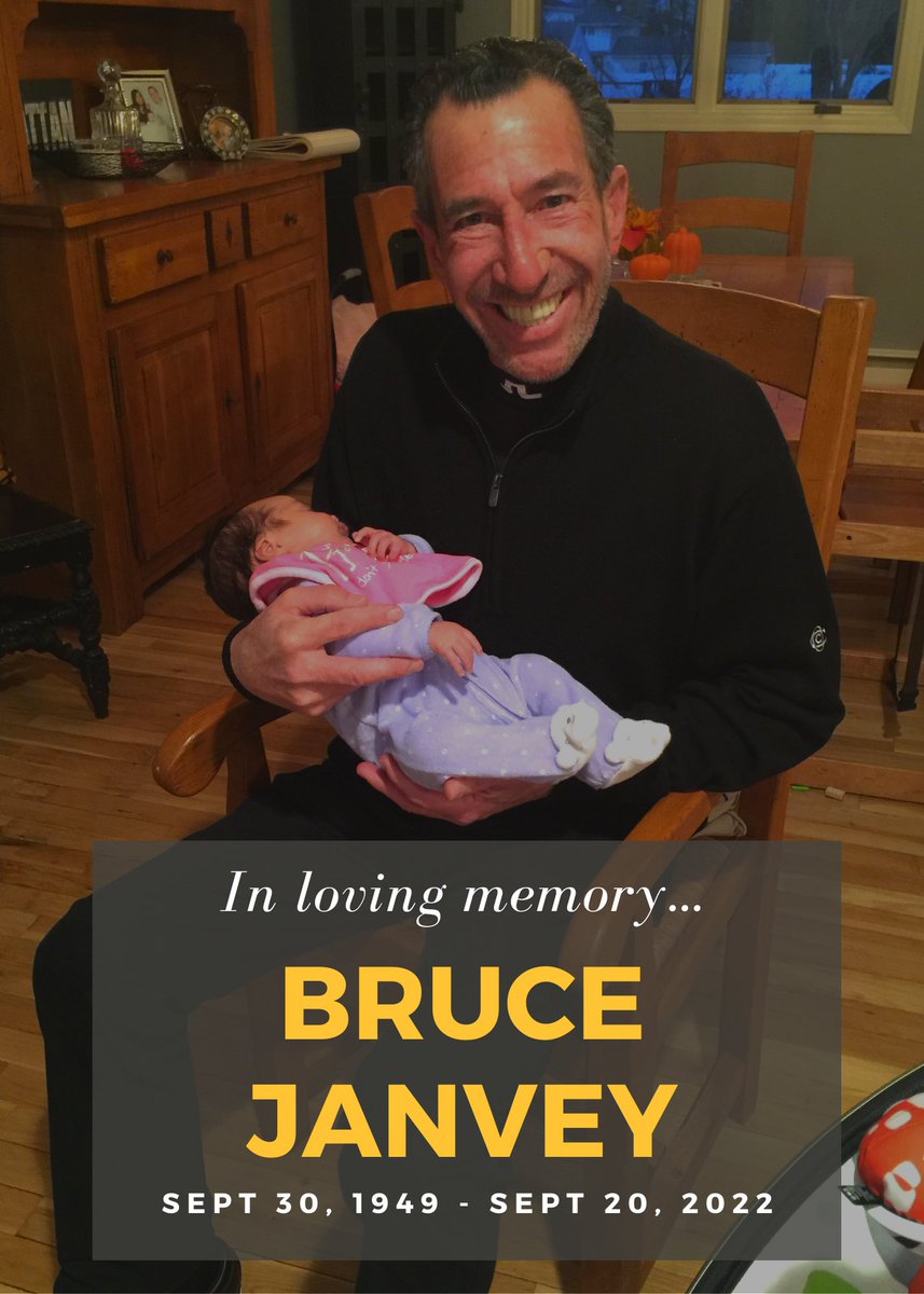 JanveyAndSons's tweet photo. In loving memory of ❤️Bruce Janvey. An exemplary leader who left a legacy of excellence and compassion as husband, father, grandfather and friend. His funeral will be held tomorrow, 9/23 at noon at Old Westbury Hebrew Congregation (21 Old Westbury Rd, Old Westbury, NY 11568) https://t.co/ZtMJl1Y8L3