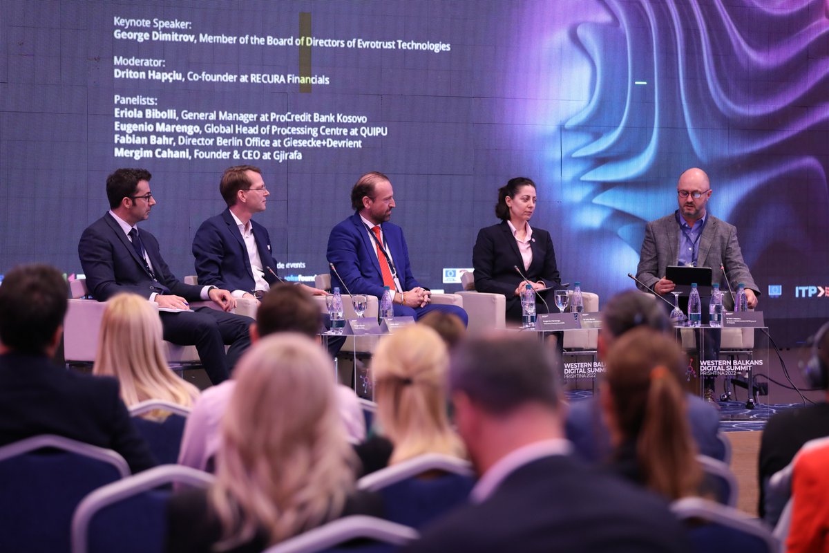 DigitalSummitWB's tweet photo. Money! Money! Money!
A topic that touches every one of us: “Cashless society and e-commerce”
#WesternBalkansDigitalSummit #DigitalSummitPrishtina2022 #Thewayahead #DigitalSkills #DigitalEconomy #TrustandSecurity #infrastructureandservicesconnectivity https://t.co/HHdvV8ci3n