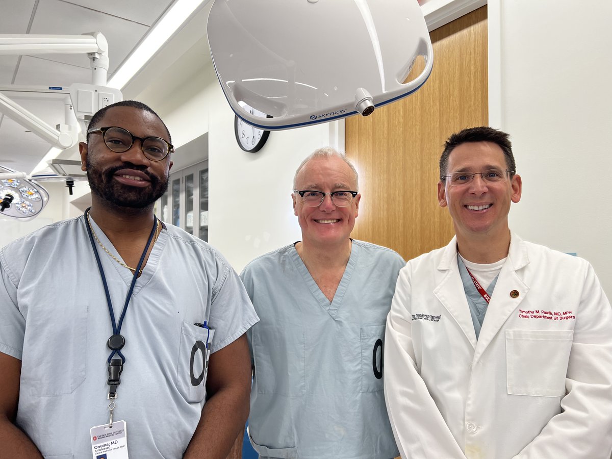 Two internationally renowned liver surgeons taught us hepatectomy in skill lab today. We'd like to thank <a href="/VautheyMD/">Jean-Nicolas Vauthey MD</a> and <a href="/timpawlik/">Timothy M. Pawlik</a> for their dedication to education and for sharing their skills with us today. <a href="/amblessed/">Debra A</a> is in good hands.<a href="/OhioStateSurg/">Ohio State Wexner Medical Center Surgery Dept.</a> <a href="/AEjaz85/">Aslam Ejaz</a>