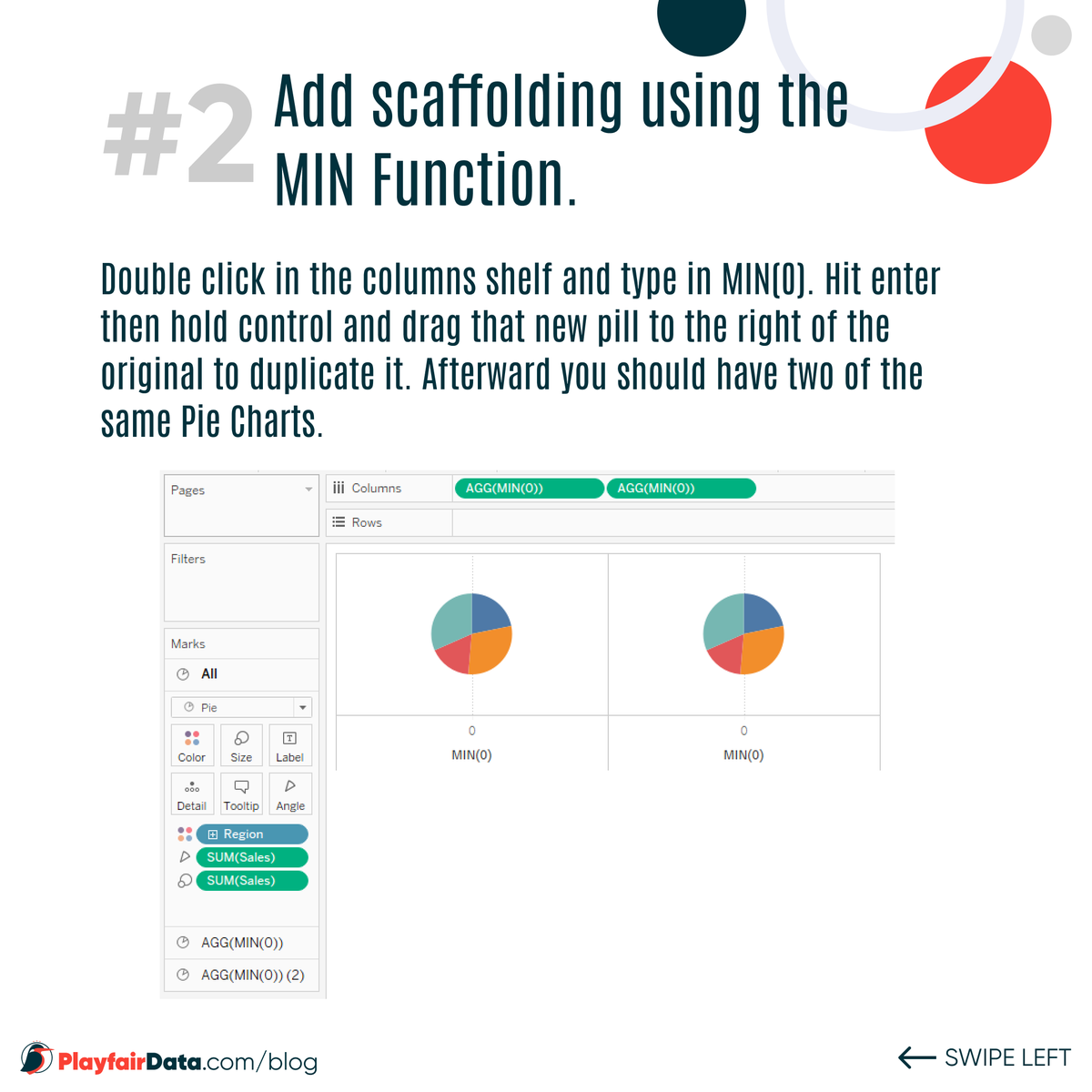 thedataveteran's tweet photo. Good morning #datafam! Maggy and I have another great #WeeklyTableauTip for you.
This weeks tip is how to create a Donut Chart. This tactic can spice up the dreaded pie chart. Allowing your users to see a sum of the KPI in the center of the donut. https://t.co/eohl55kj9W