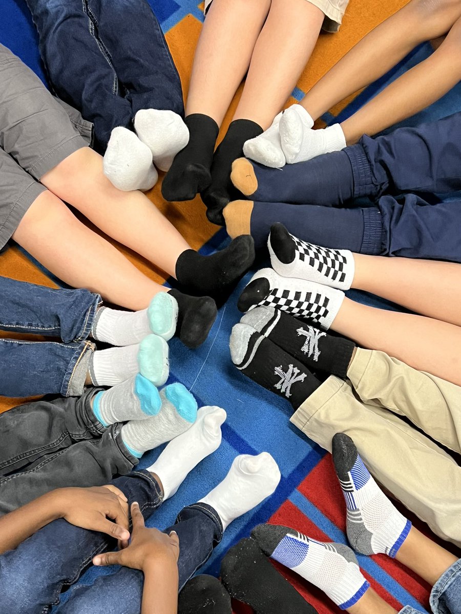 What do you do when you have excellent classroom behavior befitting of a Knight?  You take your shoes off, of course! <a href="/MPEKnights/">Maxine Phelan Elementary</a> <a href="/LamarCISD/">Lamar CISD</a> #betheonelcisd #2ndtonone #THEphelanelite