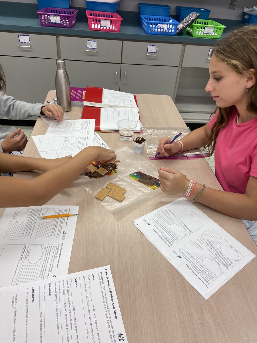 Modeling movement at different plate boundaries to see what features are found there! <a href="/RRMSRoyalKnight/">RRMS</a> #WeAreRoyal #RRMSALLIN