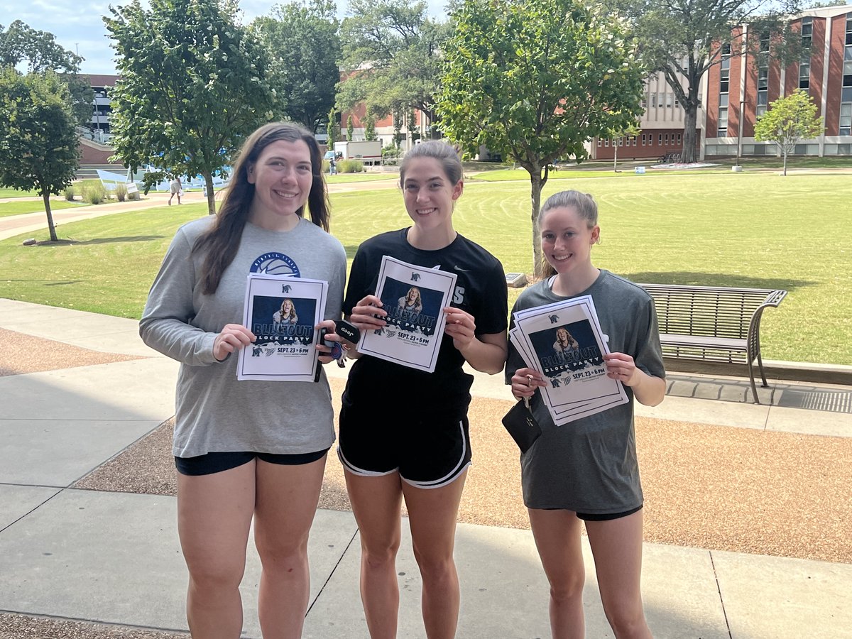MemphisVBall's tweet photo. Had a great time seeing everyone on campus today! See you all at the Finch Center tomorrow night!

#GoTigersGo https://t.co/hVrCaU0Zb2