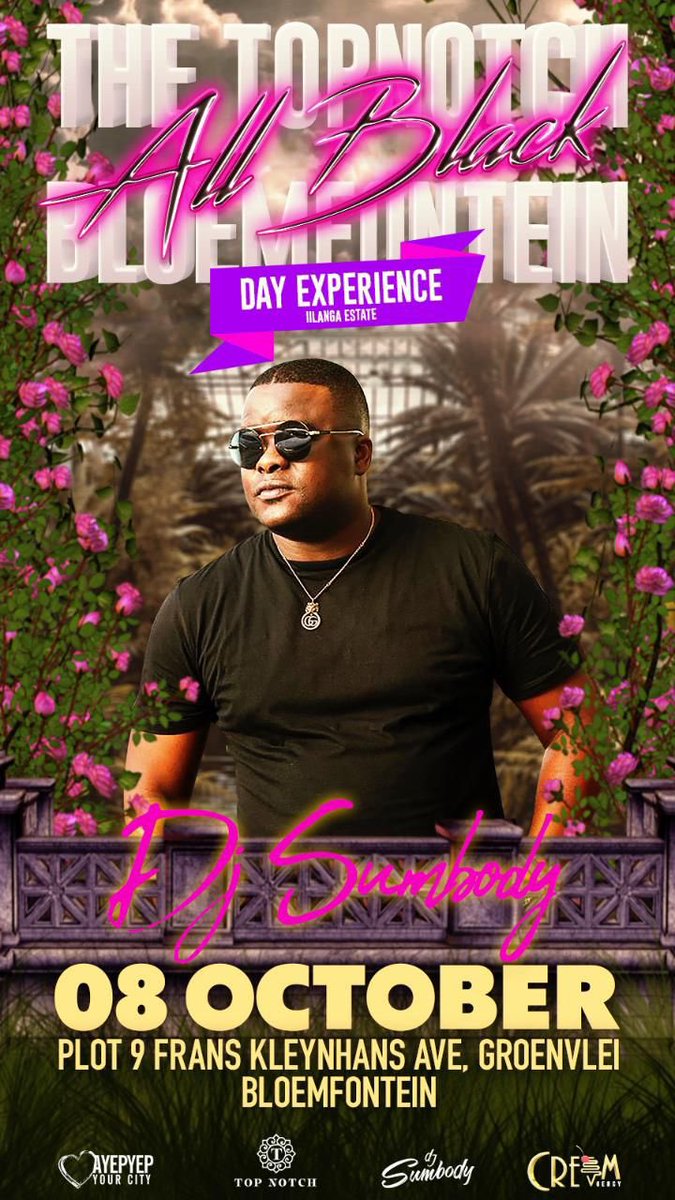 gomii_meje's tweet photo. Macufe a bowile bana ba ko gae!!! 🚨🚨

All my day drinkers come this side!!! Let’s meet on the 8th of October, at Illanga Estate 🥵🤟🏽 

#AllBlackDayExperience #TheTopNotch #Ayepyep https://t.co/1OK7iCzVrb