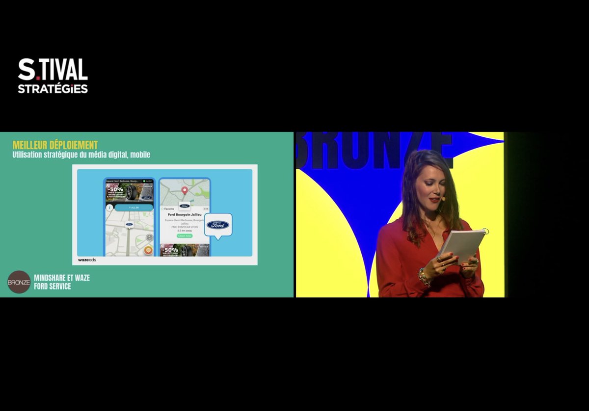 Bravo aux équipes Ford ⁦<a href="/MindshareParis/">Mindshare France</a>⁩ ⁦@vmlyrparis⁩ pour se Bronze #gpstrat ⁦<a href="/Strategies/">Strategies</a>⁩ 👏👏👏
