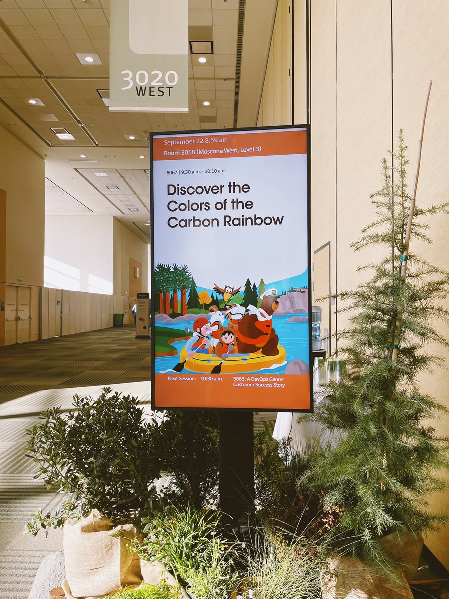 dvfernandez1's tweet photo. Thrilled to be representing @SOAlliance at @Dreamforce! This morning I spoke on how a diverse approach to carbon credits can help businesses make more sustainable decisions!🌍 

Congratulations on another successful and meaningful year of #Dreamforce, @Benioff &amp; @SalesforceOrg! https://t.co/Ip4NNJKokt