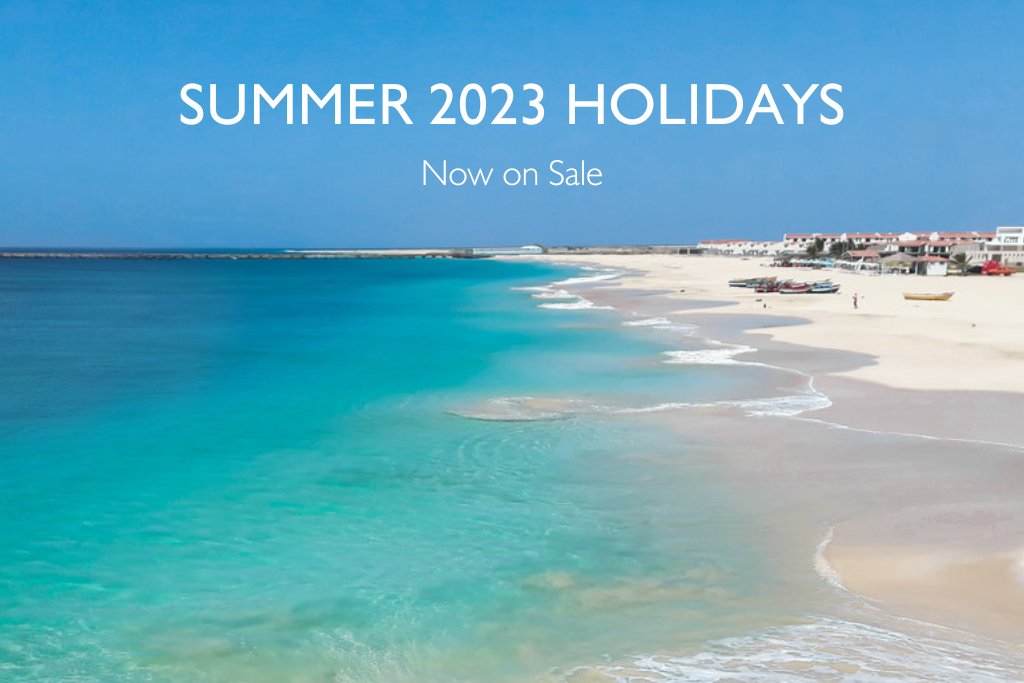Longing for your next holiday? Ready to get your feet back into the sand, face in the sun? Book now for Summer 2023 holidays and secure your preferred room in your favourite hotel. Look at the properties we have for the Summer 2023 period. bit.ly/3S5WGlE