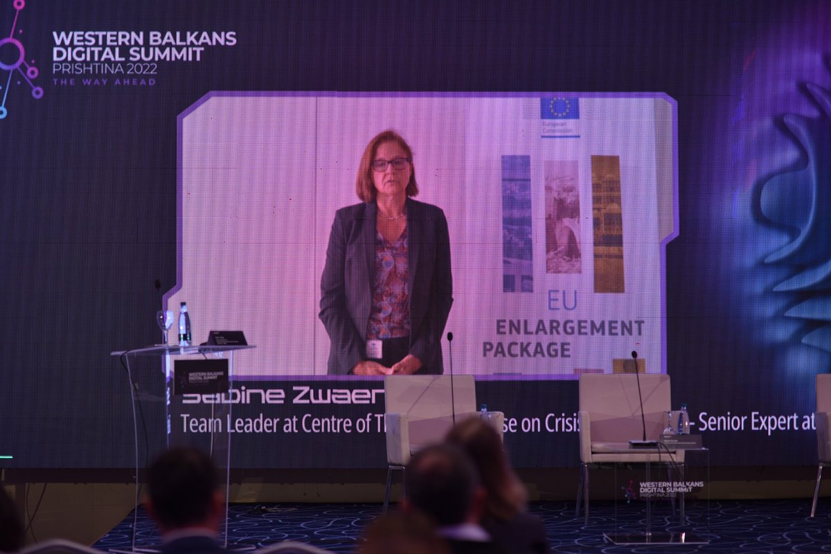 DigitalSummitWB's tweet photo. One of our last discussions was “The future forecast in the domain of cyber security threats”.

#WesternBalkansDigitalSummit #DigitalSummitPrishtina2022 #Thewayahead #DigitalSkills #DigitalEconomy #TrustandSecurity #infrastructureandservicesconnectivity https://t.co/SXL2R3LuPC