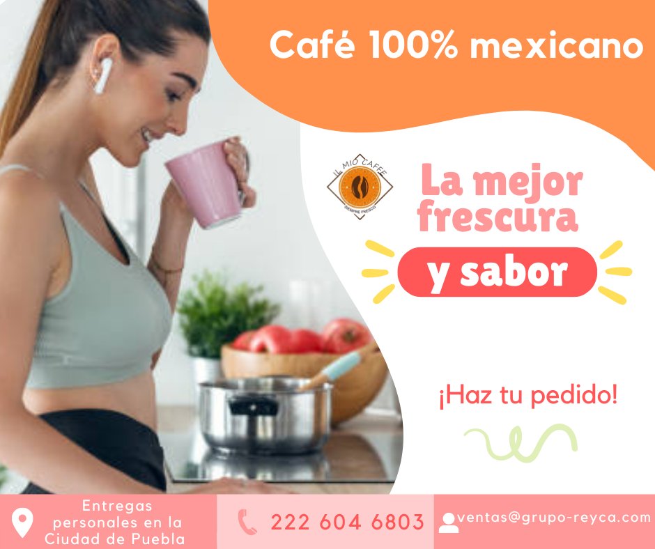 IlMioCafe1's tweet photo. ¿Buscas café fresco y sabroso?
Café molido y en grano en Coatepec- Veracruz
Ideal para consumir en cafeteras, expresos y americanos.
¡Pruebalo GRATIS! Solicita una muestra al 222 604 6803
Cotizaciones ventas@grupo-reyca.com

#cafe #puebla #proveedor #cholula #mexico #coffe #love https://t.co/BYjoSEbzUB