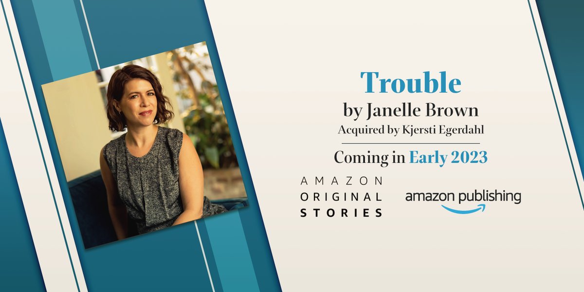Amazon Publishing (@amazonpub) on Twitter photo In TROUBLE, <a href="/janelleb/">Janelle Brown</a>'s short story, a wealthy mother tries to help an underprivileged girl in her daughter's class, with unintended consequences, perfect for readers of BIG LITTLE LIES, publishing in early 2023. #ComingSoon In TROUBLE, <a href="/janelleb/">Janelle Brown</a>'s short story, a wealthy mother tries to help an underprivileged girl in her daughter's class, with unintended consequences, perfect for readers of BIG LITTLE LIES, publishing in early 2023. #ComingSoon