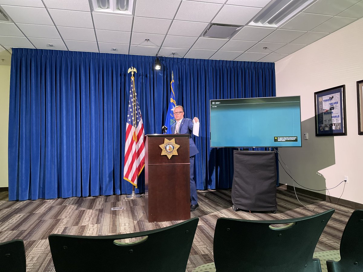 Presser <a href="/LVMPD/">LVMPD</a> about recent increase in stabbings.
Full story tonight on <a href="/KTNV/">KTNV | Channel 13 News Las Vegas</a>.
