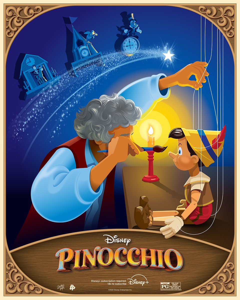 DisneyPinocchio tweet media