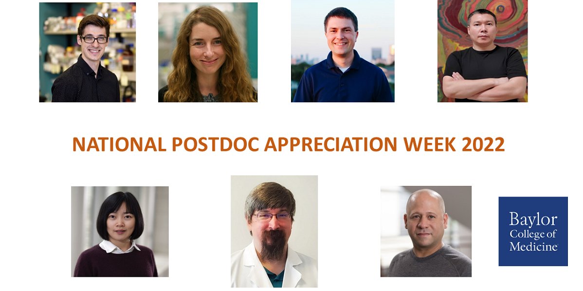 From the Labs at Baylor College of Medicine (@bcmfromthelabs) on Twitter photo Do you know what #BCM #postdocs are working on? Check this post to learn more about their #research. <a href="/PrasadLab_BCM/">Prasad Lab at BCM</a> <a href="/katacermaku/">Katerina Cermakova, cermakova.bsky.social</a> <a href="/hodgeshc/">H. Courtney Hodges</a> <a href="/mfwangler/">Michael Wangler</a> <a href="/bcmgenetics/">BCM Department of Molecular and Human Genetics</a> <a href="/bcm_neurosci/">BCM Department of Neuroscience</a> <a href="/bcm_gihep/">BCM Gastroenterology</a> <a href="/BCMCancerCenter/">Dan L Duncan Comprehensive Cancer Center</a> #NationalPostdocAppreciationWeek #NPAW_2022 blogs.bcm.edu/2022/09/22/fro⦠Do you know what #BCM #postdocs are working on? Check this post to learn more about their #research. <a href="/PrasadLab_BCM/">Prasad Lab at BCM</a> <a href="/katacermaku/">Katerina Cermakova, cermakova.bsky.social</a> <a href="/hodgeshc/">H. Courtney Hodges</a> <a href="/mfwangler/">Michael Wangler</a> <a href="/bcmgenetics/">BCM Department of Molecular and Human Genetics</a> <a href="/bcm_neurosci/">BCM Department of Neuroscience</a> <a href="/bcm_gihep/">BCM Gastroenterology</a> <a href="/BCMCancerCenter/">Dan L Duncan Comprehensive Cancer Center</a> #NationalPostdocAppreciationWeek #NPAW_2022 blogs.bcm.edu/2022/09/22/froā¦