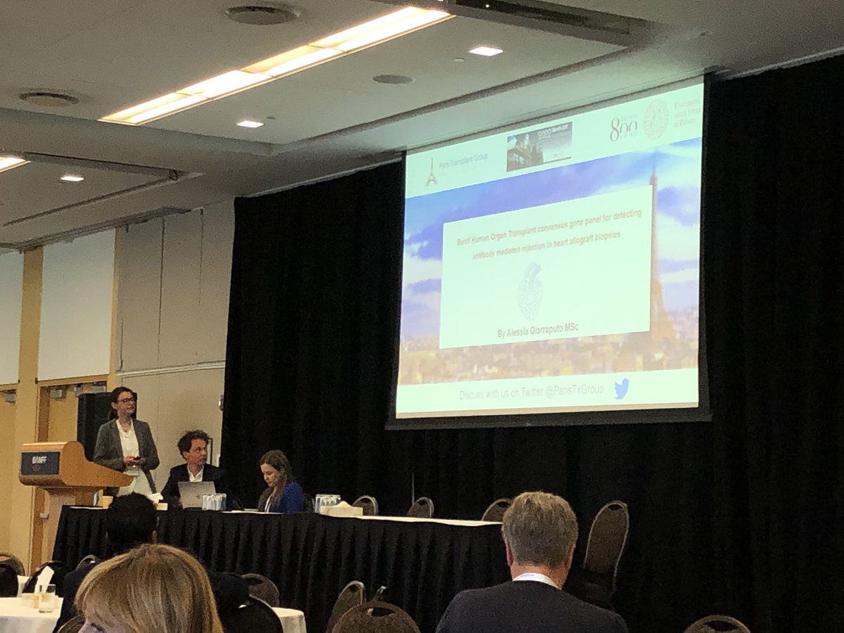 VGoutaudier's tweet photo. 🥇Top oral communications #BanffCST2022 @A_Giarraputo ⭐️
#BHOT targeted gene panel is sufficient and relevant to detect AMR in heart transplant Bx🫀compared to whole transcriptome!
Congrats 🥳
@ParisTxGroup @UniPadova @Inserm @banffcentre @ISHLT https://t.co/Y8p7SHnJA3