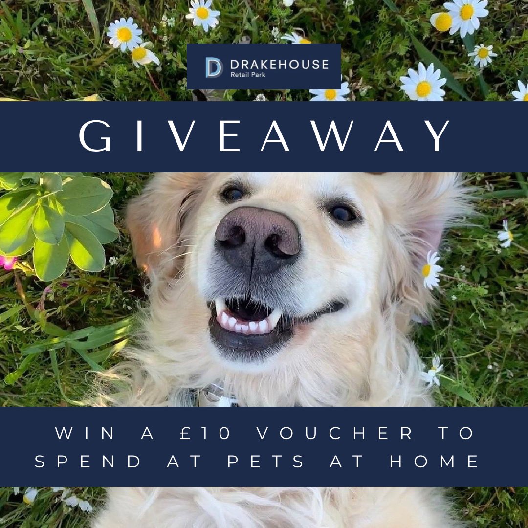 DrakehouseRP's tweet photo. #WIN

We’re giving you a chance to win a £10 voucher to spend at Pets At Home.

⭐️ Simply follow @DrakehouseRP 
⭐️ Tag a friend in the comments, you can tag as many as you like in separate comments ⁣
⭐️ You have until 23:59 on the 29th September 2022 

T&amp;C’s ⁣in comments https://t.co/U1x8OdZyWE