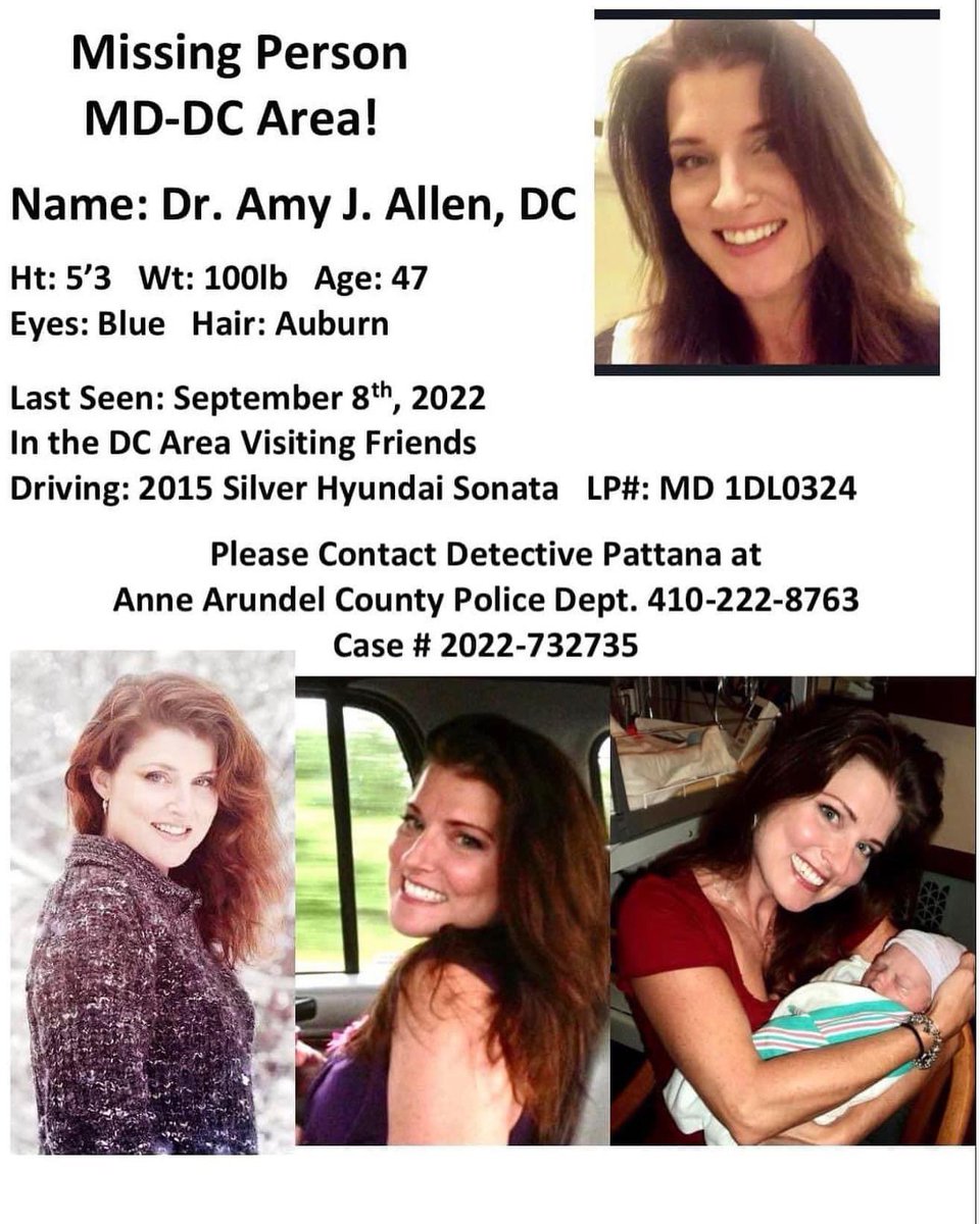 My friend from high school is missing in the MD-DC area. Please retweet and share.