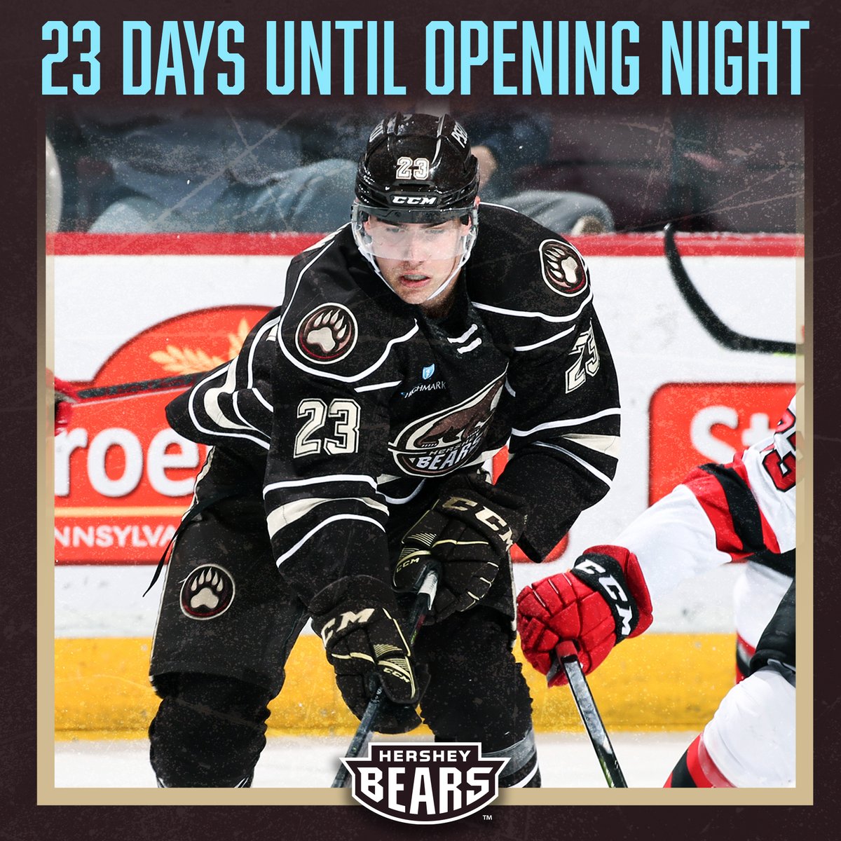 Hershey Bears on Twitter "Only 23 more days until hockey is back in