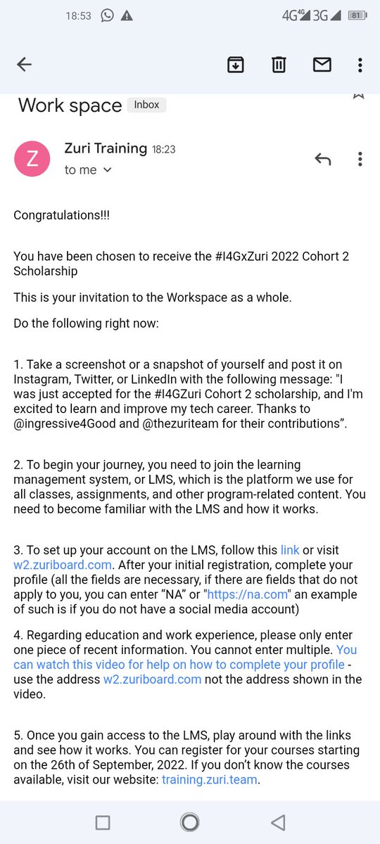 stanley_tonbra's tweet photo. I just got a scholarship from @Ingressive4Good  and @theZuriTeam  for their contribution, I'm really grateful. https://t.co/YTcAldioaO