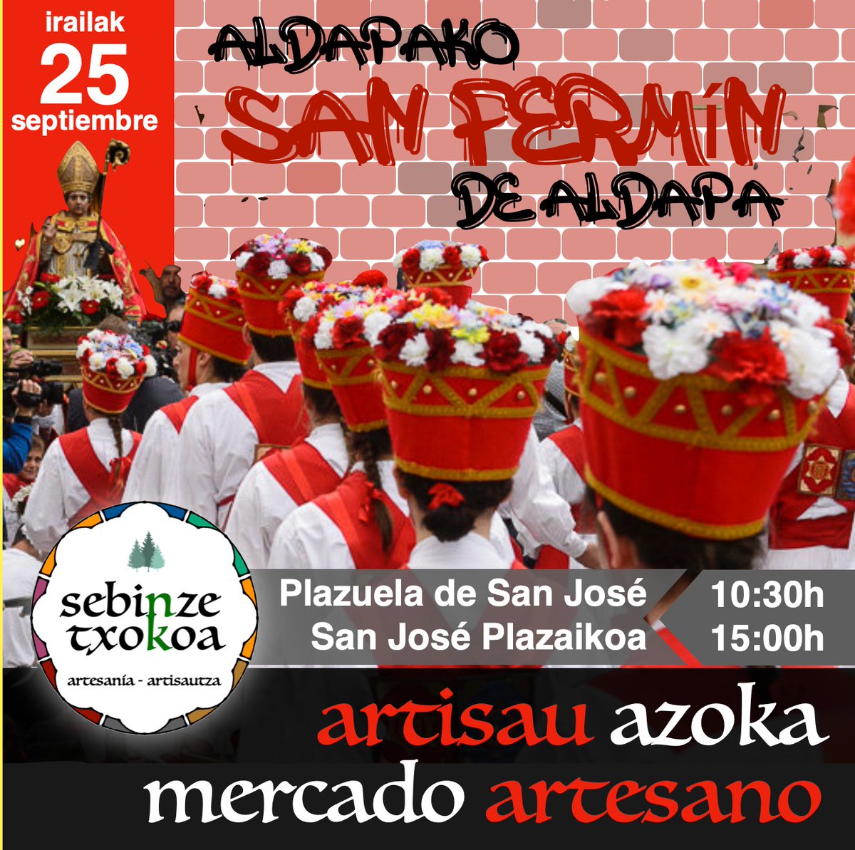 IGANDEA San FERMIN TXIKITO IRUÑA 
• TRØP∏ • nineuk.art •
SERIGRAFIA KALEAN • SERIGRAFIA ARTISAU •
• nineuk.art • 
<a href="/nineuk_art/">nineuk.art</a>
 • nineuk.eus •
#Ethical #Bio #Vegan #ØrganiK
#TRØPЛ #NanKuruNaisa #S3RI #ART3 #D3SING