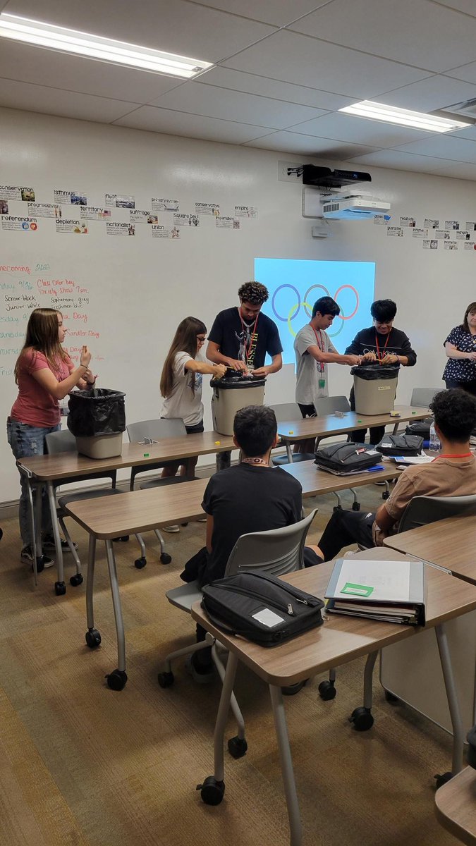 MrsSellLP's tweet image. Classroom Olympics in our World History classes today! @mrsziegler123 @LPCavaliers