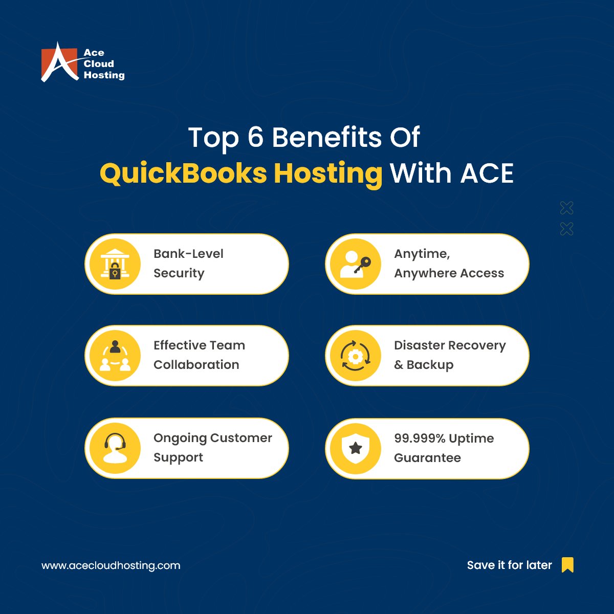 AceCloudHosting's tweet photo. If you're looking for top benefits when it comes to #QuickBooksHosting, @AceCloudHosting has got you covered.
Your data is backed up on #MultipleServers,
We offer bank-level security,
Click on the link to know more about QuickBooks Hosting: https://t.co/EVfg0mWNYt
#QuickBooks https://t.co/Knyst4Wfhh