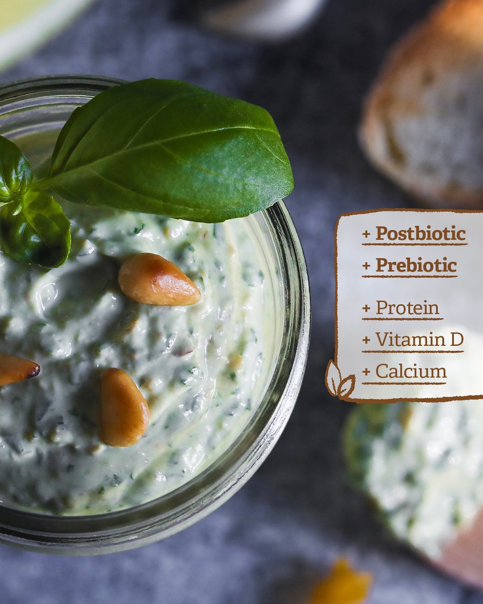 morinuplus's tweet photo. CREAMY BASIL PESTO 🌱

Mori-Nu Plus Fortified Tofu creates a savory, tasty #dairyfree Creamy Basil Pesto. Our advanced tofu has postbiotic and a prebiotic. It's also a good source of protein, vitamin D, and calcium. 

RECIPE ➡️ https://t.co/bwAo2Tt2xS #pestosauce #tofurecipes https://t.co/wwXDWpn2p9