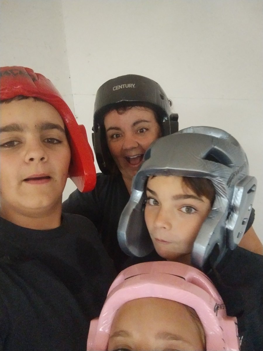 TKD sparring class tonight. #udl at its best. Ages 7-70 beginners to 3rd degree black belts all working on being faster, louder, more confident. Opportunities to work with others more advanced, less advanced and at our level. Everyone's needs get met!