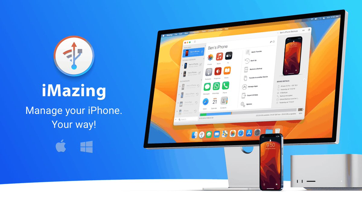 Today's the last day to enter our giveaway to win an iPhone 14 Pro or Pro Max from iMazing. macrumors.com/2022/09/16/mac…