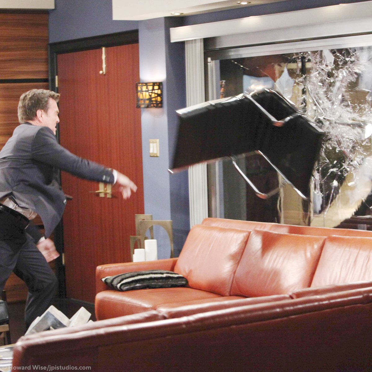 Young and Restless on Twitter "i be like idc then i throw a chair