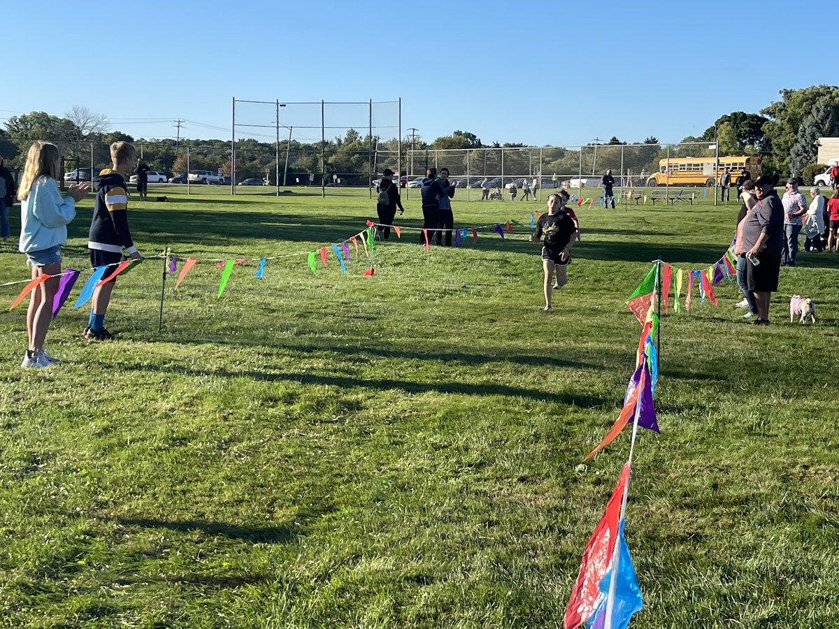 Perfect weather for our first <a href="/HorningMiddle/">Horning Hawks</a> Cross Country Meet! So proud of our kids! #1Horning