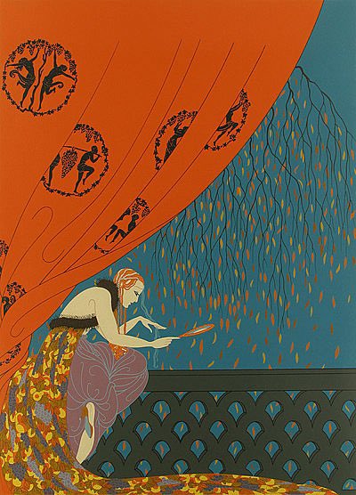 ‘Fall’ #Erte #AutumnEquinox