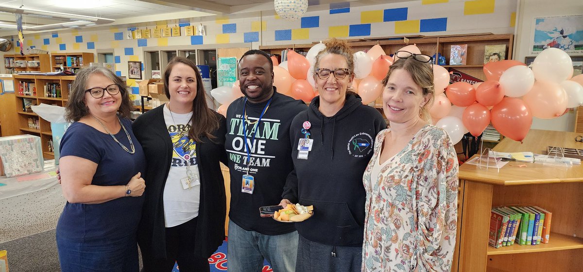 Celebrating New Life with my work family! Congratulations Mrs. Walker! <a href="/HandMiddleSC/">Hand Middle School</a>
