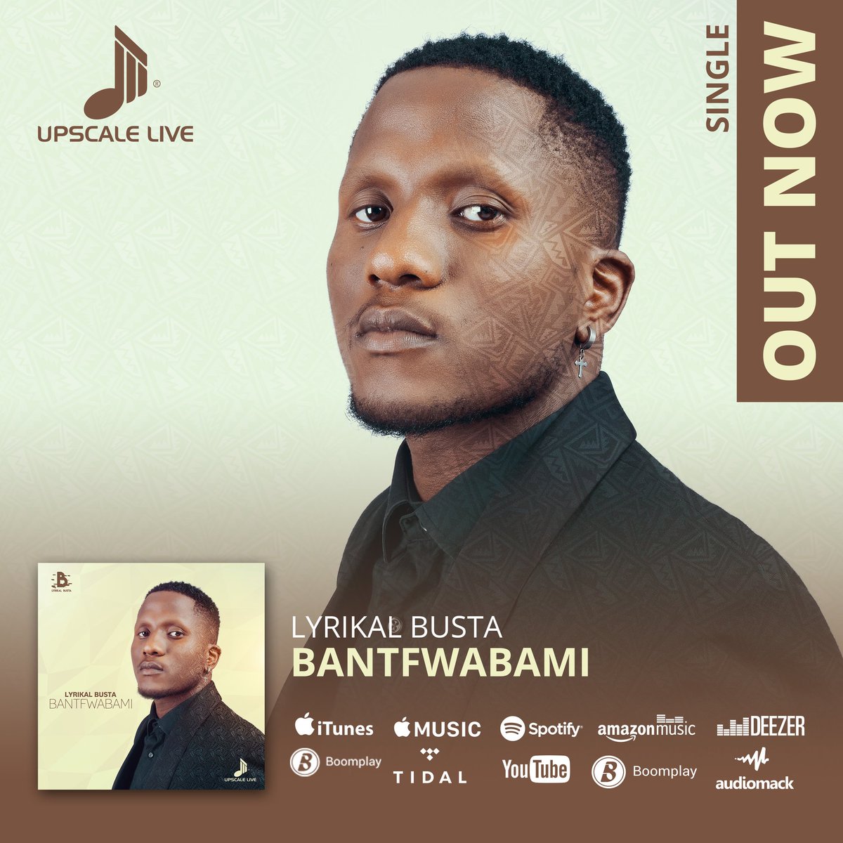 ⚠️ #Bantfwabami Out Now! 

Link 🔗
Orcd.co/Bantfwabami 

Please RT and helping take Swati Music to the world. 🌍✈️🇸🇿

#RoadToAfrobliss #Afrobliss #TiniTwitter #Music